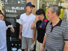 Kerim Alajbegović obilježio Dan bijelih traka: Mladi Zmaj odao počast žrtvama Prijedora