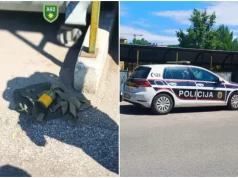 Komunalni radnici u kontejneru na Pofalićima pronašli eksplozivnu napravu, policija na terenu