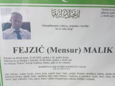 Poznat termin dženaze Maliku Fejziću koji je život izgubio u tragičnoj nesreći u Sloveniji