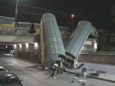 Vagoni teretnog voza pali s mosta u Minhenu, jedna osoba u životnoj opasnosti